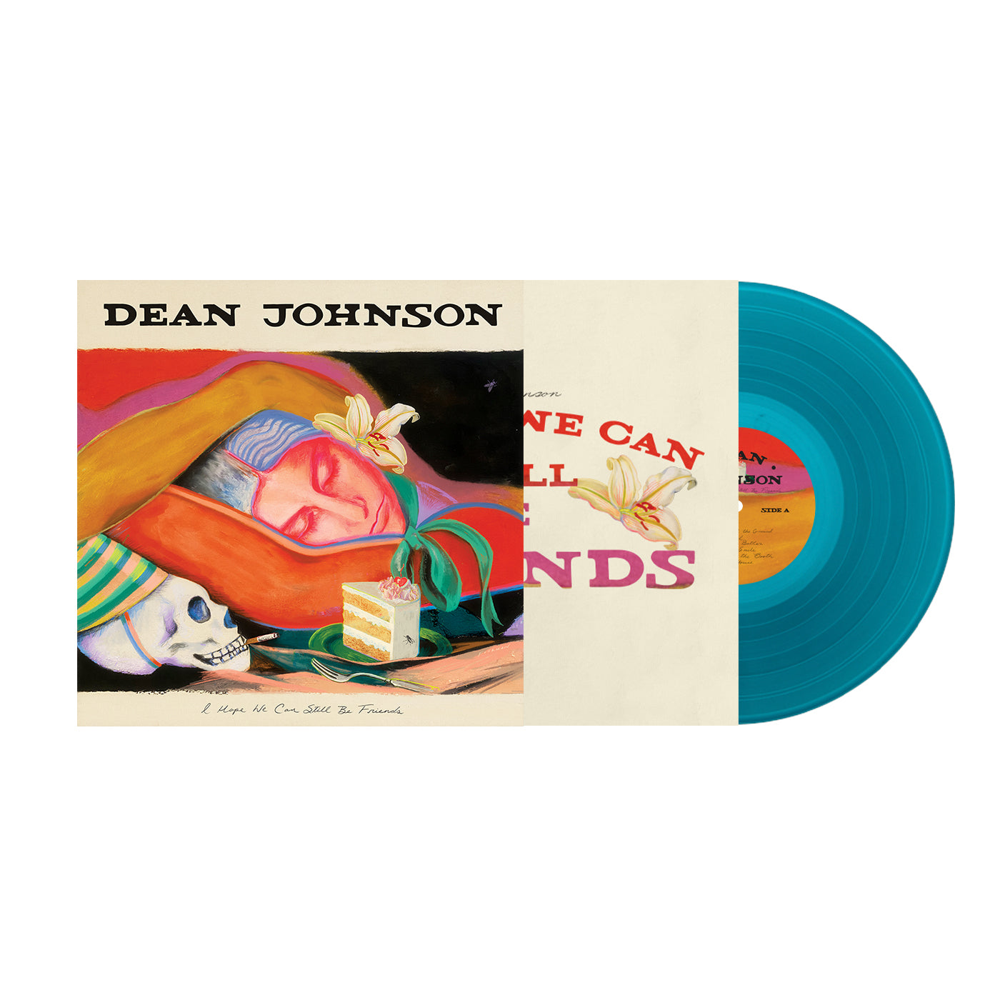 Dean Johnson - I Hope We Can Still Be Friends (Blue Vinyl Record)